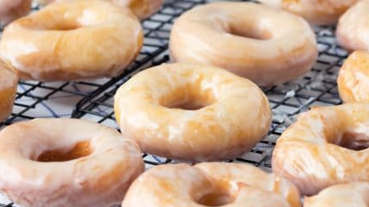 The Cheerful Original Glazed Donut